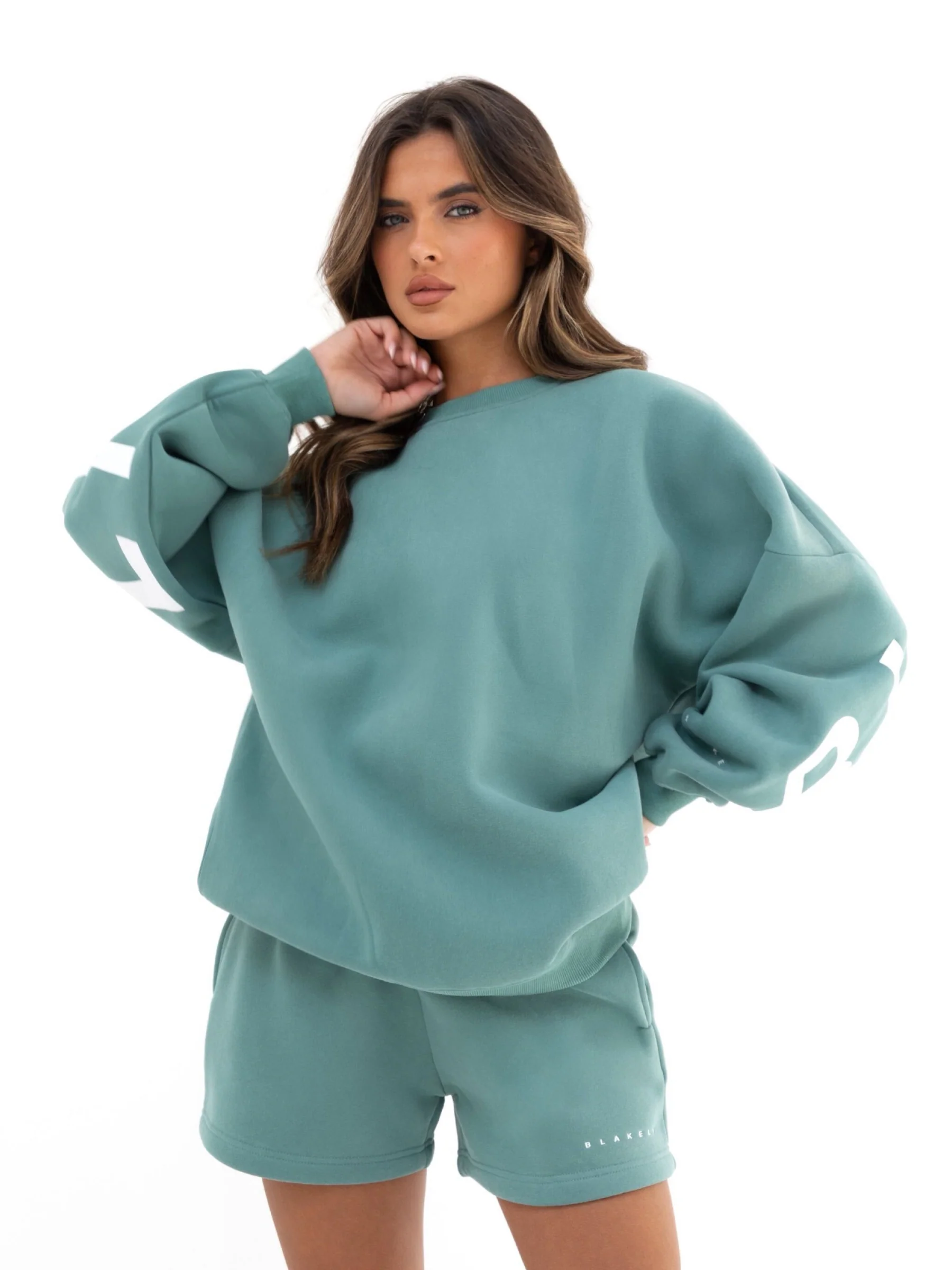Isabel Oversized Jumper - Deep Sage - E-Cigarette Wholesale