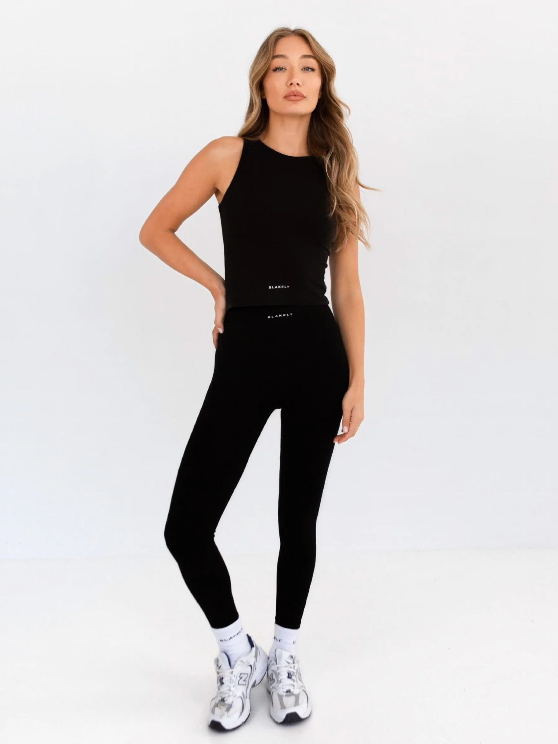 Ultimate Soft Lifestyle Vest & Leggings Set - Black - E-Cigarette Wholesale
