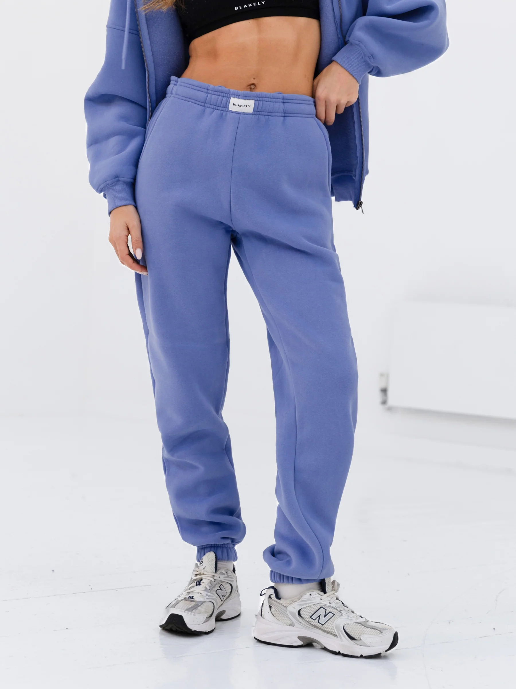 Label Sweatpants - Lilac Blue - E-Cigarette Wholesale